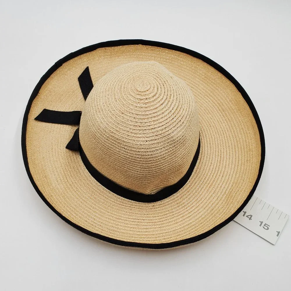 Kathy Jeanne Wide Brim Straw Hat